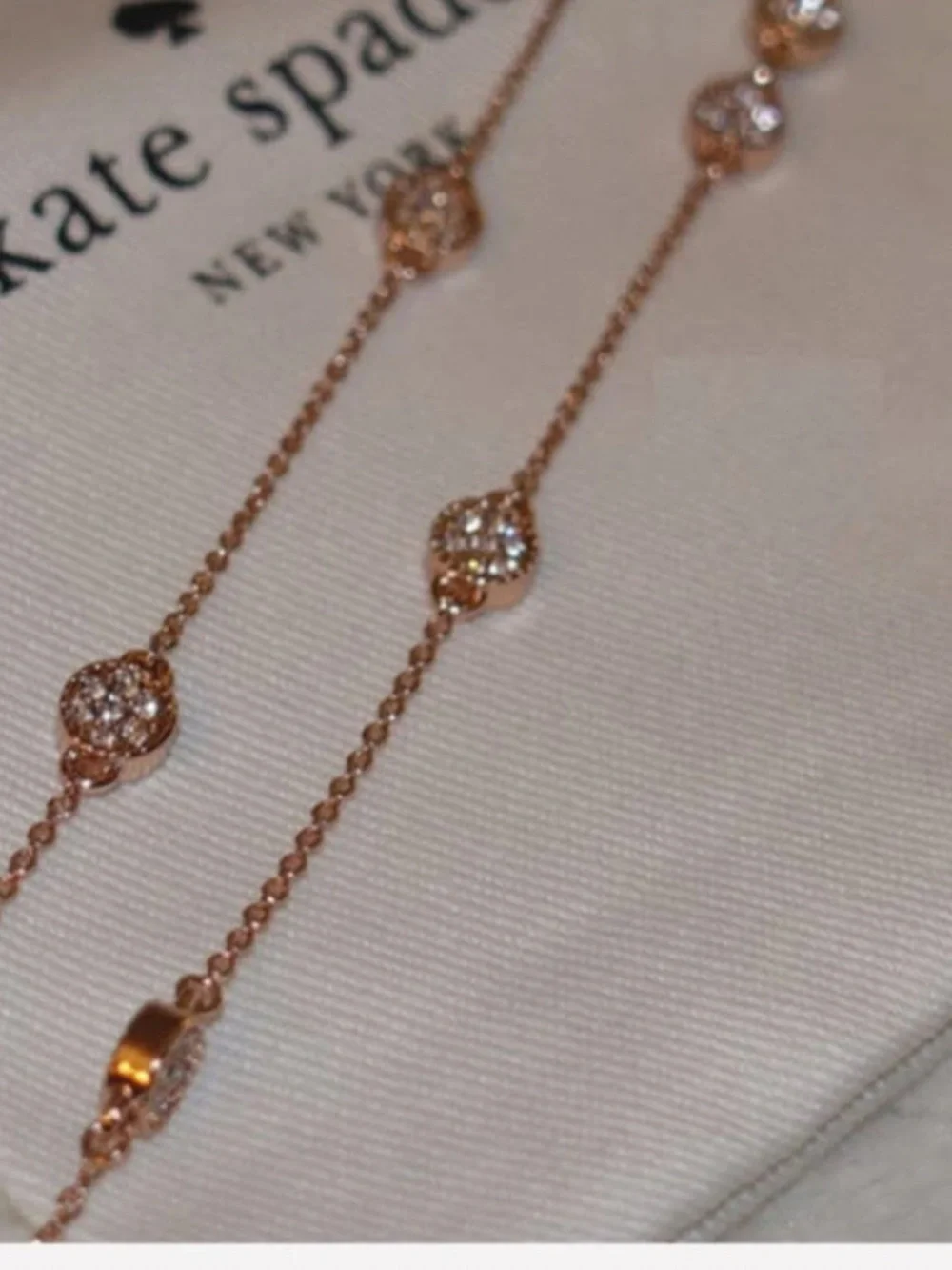 KATE SPADE GATSBY GOLD DOT MINI SCATTER NECKLACE NWT